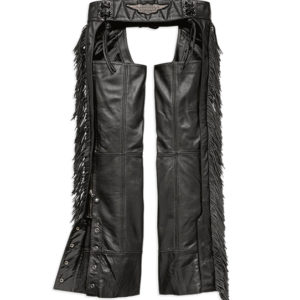 Boone Fringed Leather Chaps
